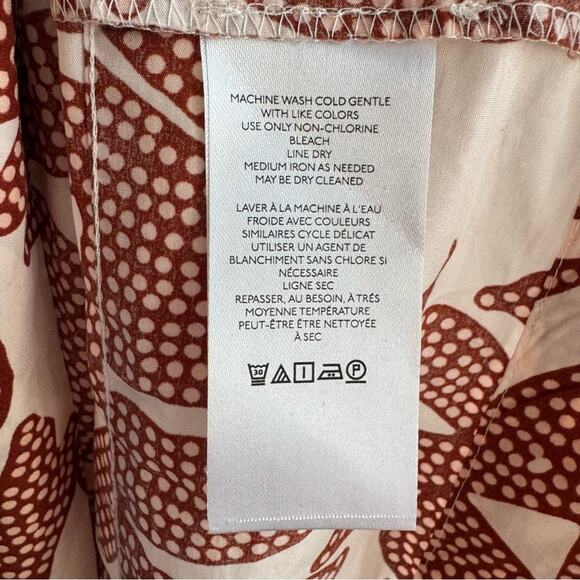 Anthropologie Somerset Maxi Dress in Neutral Floral Dot  - Medium - Picture 8 of 15